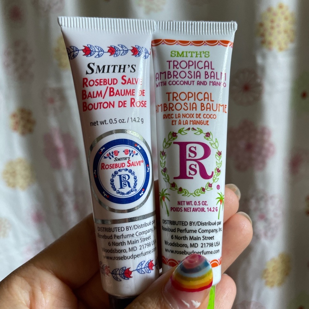 NEW! Smith’s Rosebud LipBalm Tube